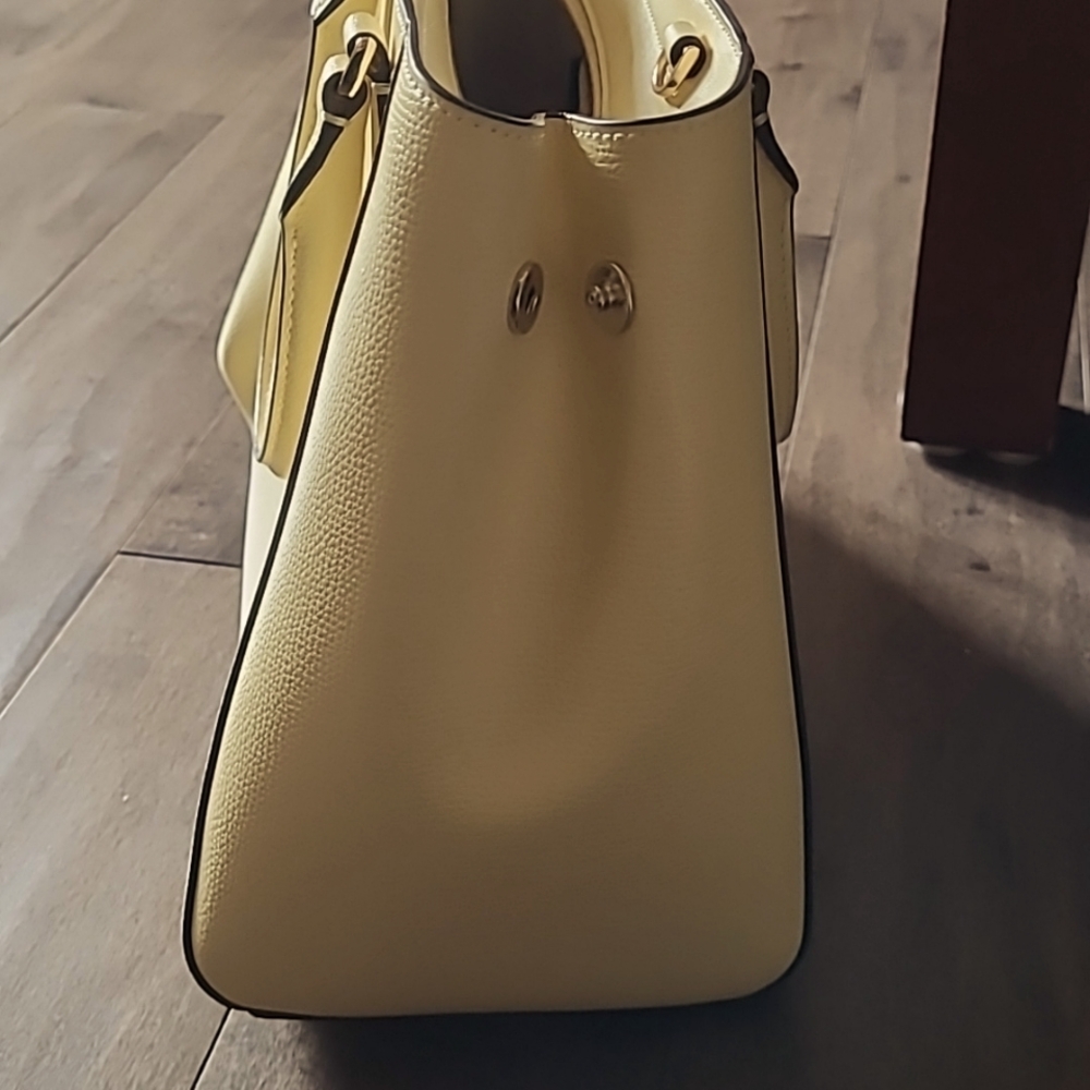kate spade Yellow Satchel Tote with Top Handles - Picture 4 of 4